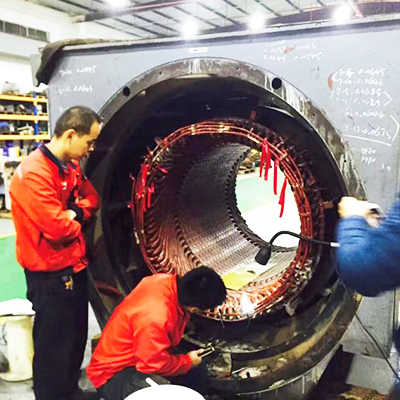 電廠5500KW高壓電機(jī)維修